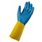 Soft Scrub Soft Scrub Latex/Neoprene Cleaning Gloves XL Blue/Yellow 1 pk 12684-26 - alternate 2
